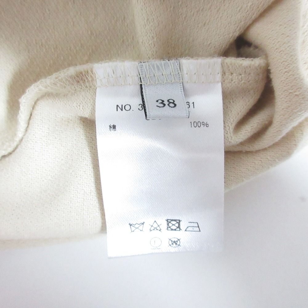 美品 ebure エブール クルーネック ノースリーブ カットソー