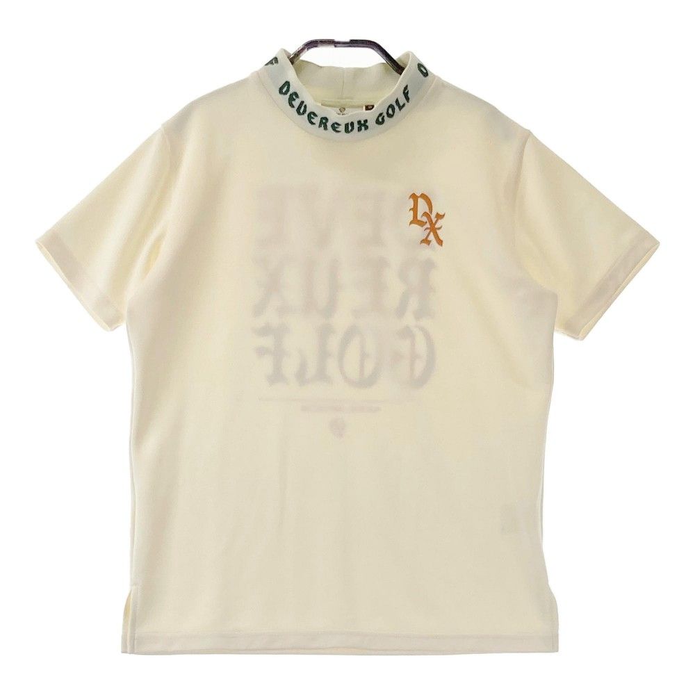 サイズ S DEVEREUX GOLF デヴァローゴルフ ハイネック 半袖Tシャツ ホワイト系 240101412019 ゴルフウェア レディース ストスト