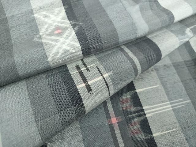 平和屋着物○上質な紬 琉球絣文様 正絹 逸品 DAAQ3430ps - メルカリ 