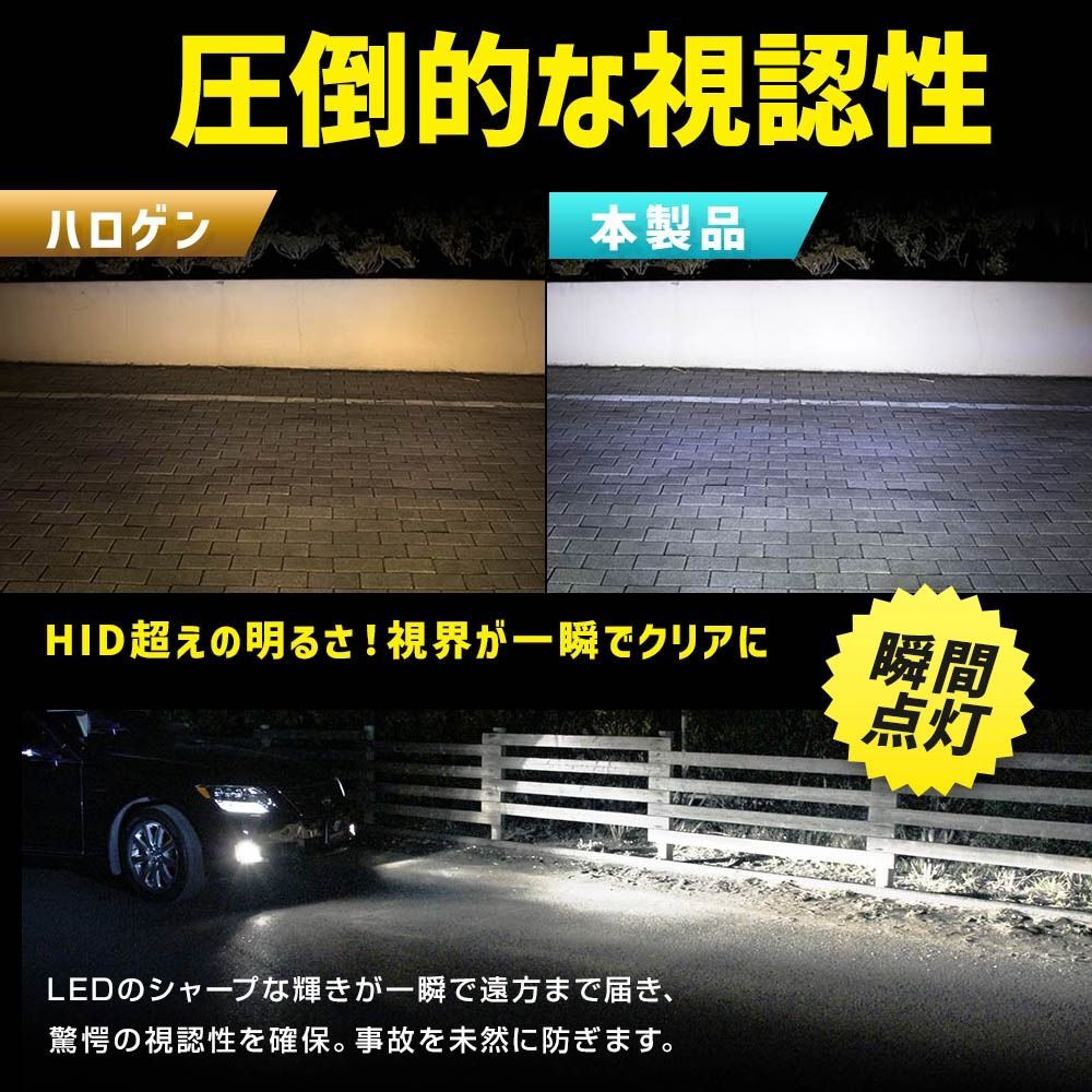 スフィアライト H8 H11 H16 LED H9 フォグランプ | RIZINGα フォグ