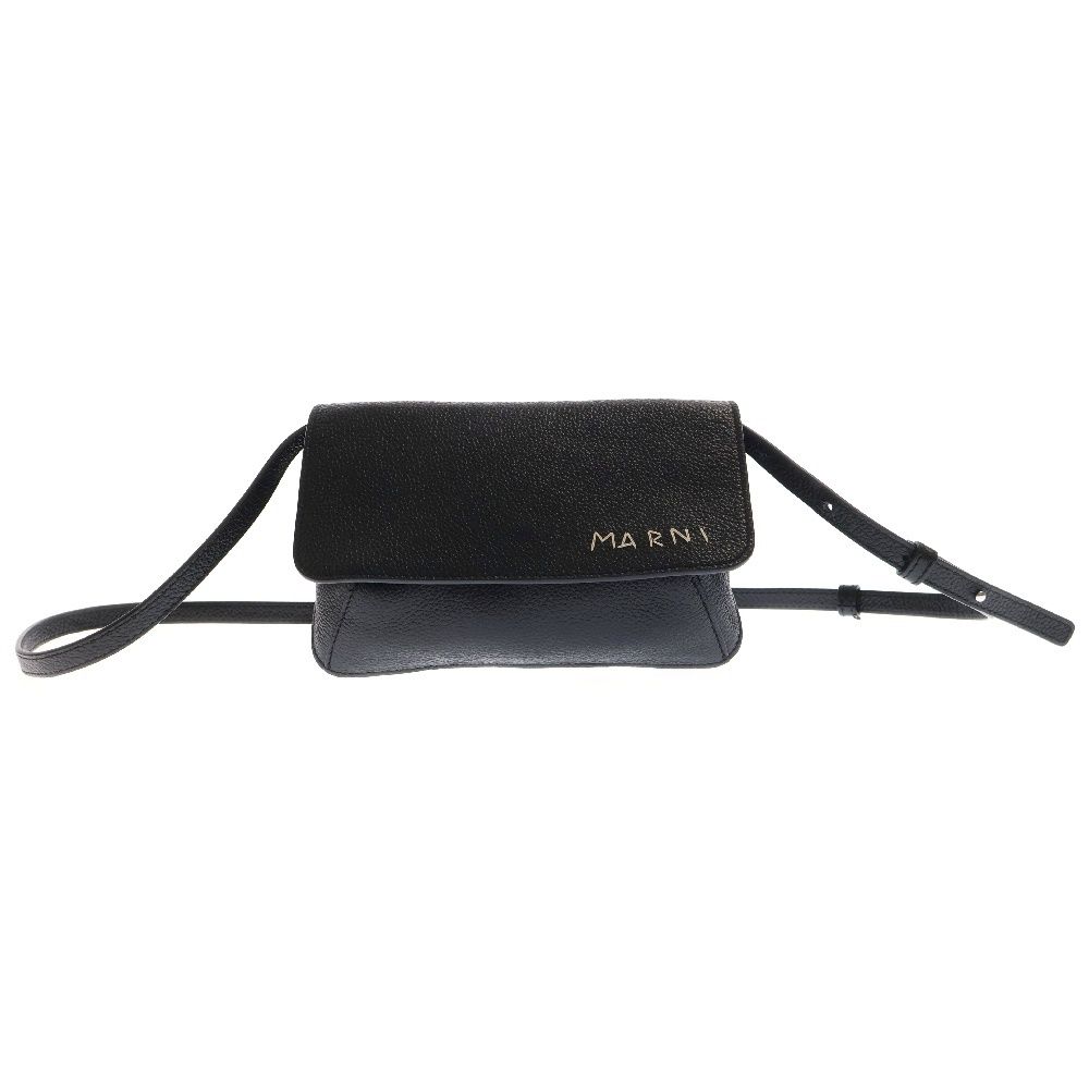 MARNI (マルニ) Mending メンディング ショルダーバッグ ブラック PHM00038L4P6533