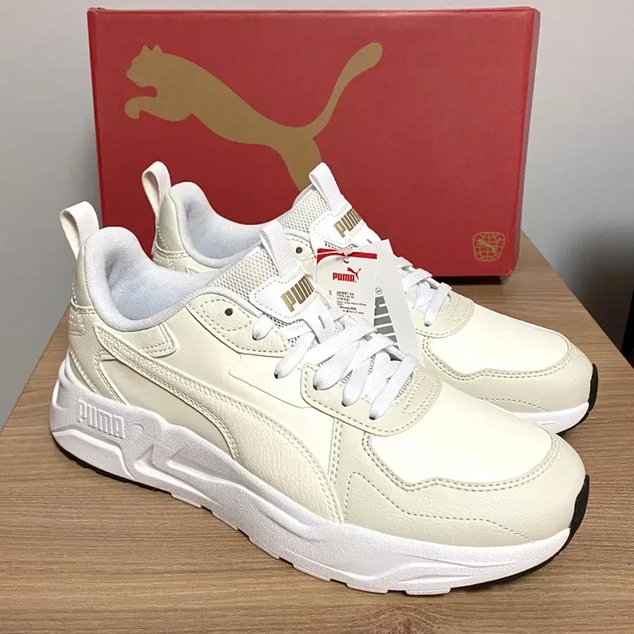 PUMA プーマ 265 270mm クリーム スニーカー