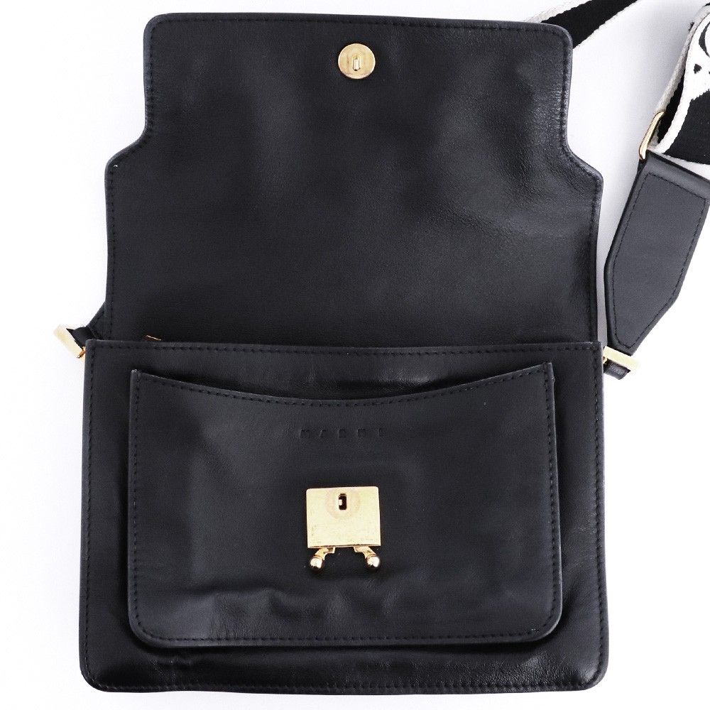 MARNI ショルダーバッグ SBMP0075U3 MARNI 2way レザーショルダー 