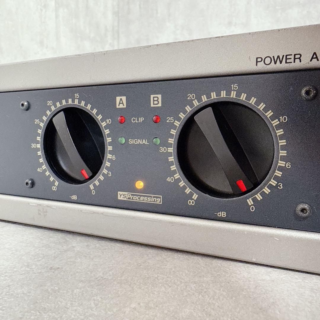 X747 ヤマハ YSProcessing P2500S パワーアンプ パワーアンプ】YAMAHA、P2500Sのご紹介です！