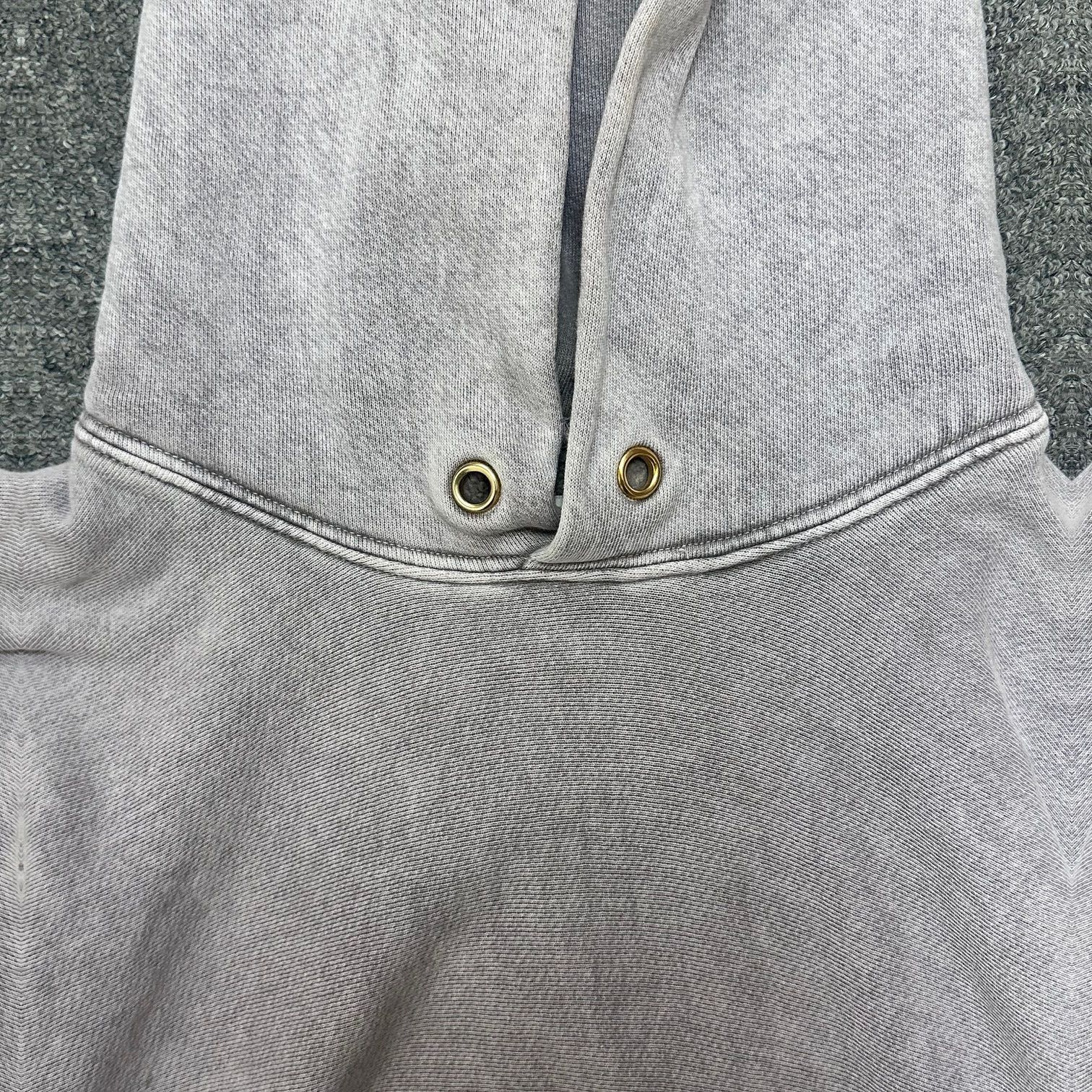 h*i様 LES TIEN パーカー レスティエン Lサイズ ウォッシュ ジップ LES TIEN CROPPED HOODIE クロップドフーディー スウェット