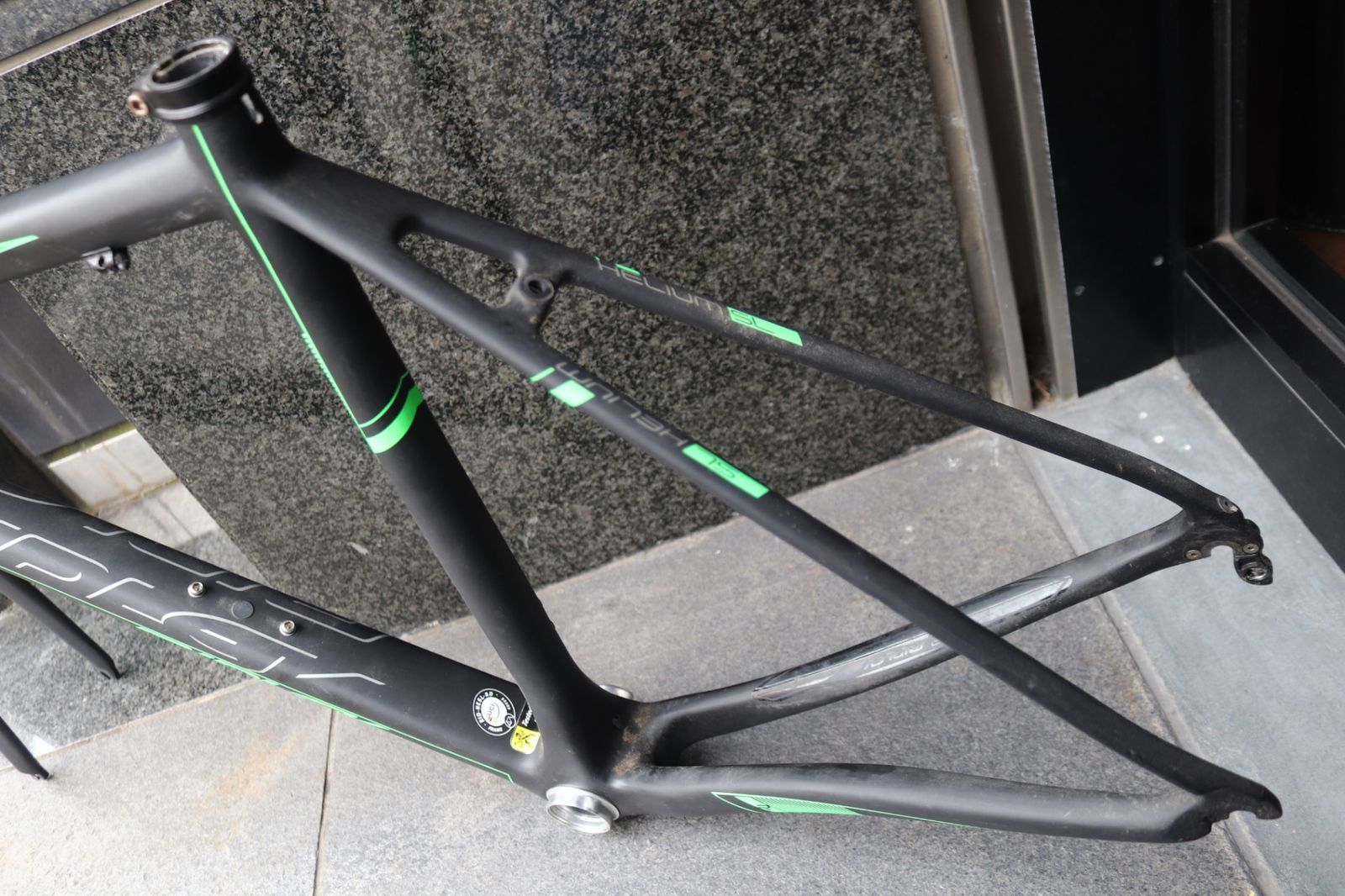 【ジャンク】 リドレー RIDLEY ヘリウムSL HELIUM SL 2015 Sサイズ カーボン ロードバイク フレームセット 【東京南麻布店】