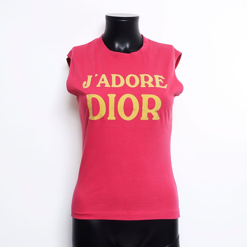 Christian Dior クリスチャンディオール タンクトップ Size40 コットン