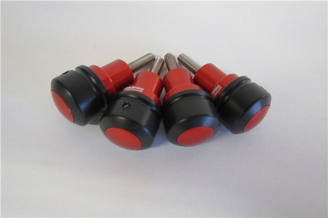 adv150 cb/cbr650f cbr1000rrフロントフェンダースライダースクリューフォークプロテクター赤（代引き不可）
