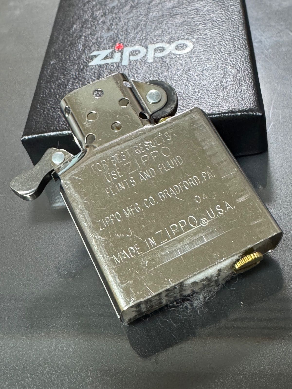 zippo ラッキーストライク バーコード 限定品 2面刻印 LUCKY STRIKE 