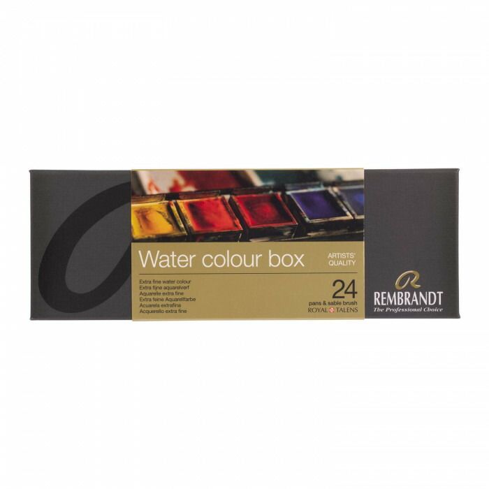 レンブラント固形水彩絵具 24色セット T0583-8625 420621 - メルカリ