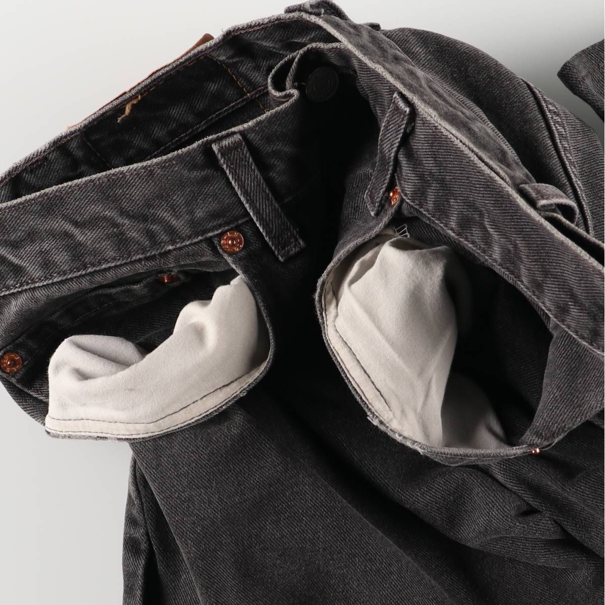 LEG ブラックデニム