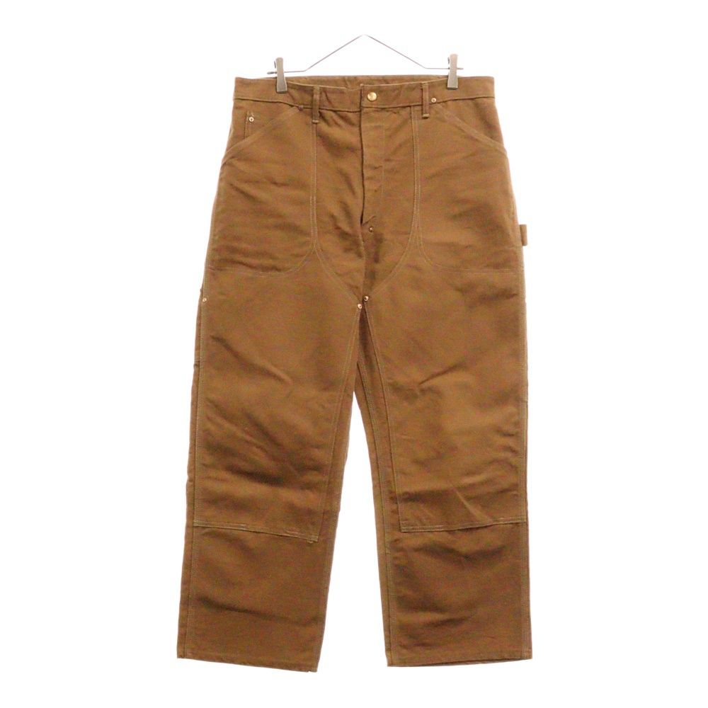 アメリカ製！CARHARTT DOUBLE KNEE カーハート　ヴィンテージ 70s Carhartt Brown Duck Overalls （W38） Double-Knee