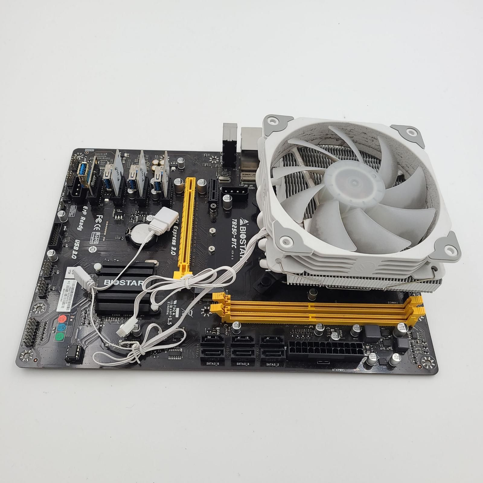 マザーボード BIOSTAR TB250-BTC PRO （CPU + RAM付属） マザーボード TB250-BTC／PRO [ATX]  BIOSTAR｜