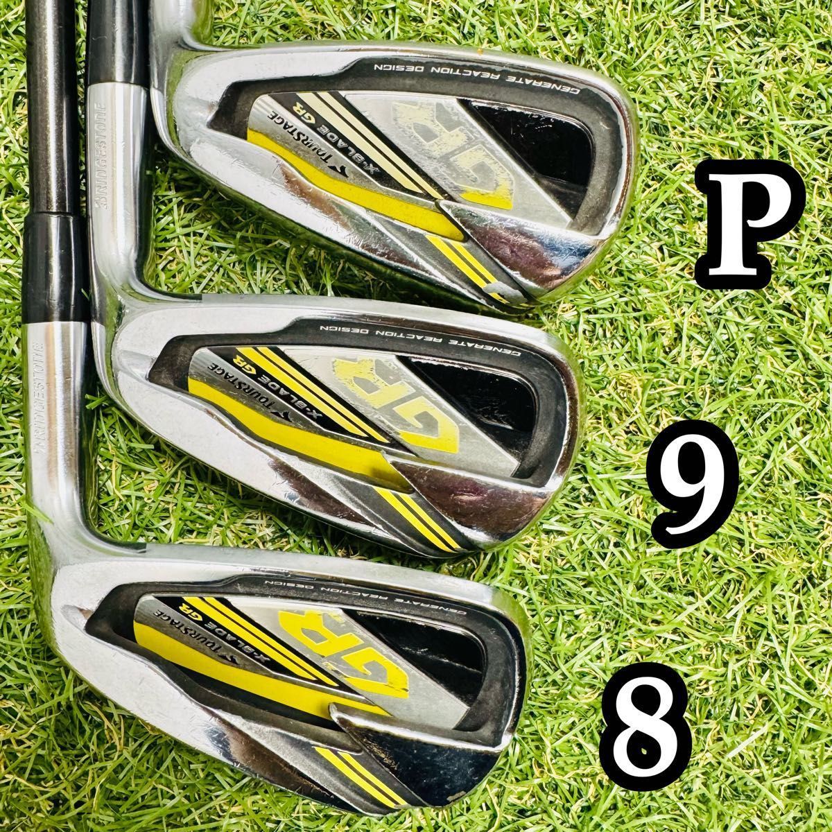 良品】ツアーステージ X-BLADE GR メンズアイアンセット 6本 S ツアー