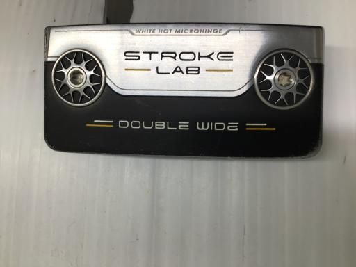 オデッセイ STROKE LAB DOUBLE WIDE 34インチ レフティ パター PT STROKE LAB フレックスその他 メンズ 男性用 左利き レフティ 左用 Dランク ゴルフクラブ