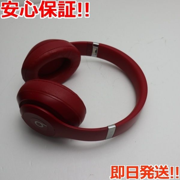 良品中古 Beats studio3 wireless MQD02PA/A レッド ワイヤレスヘッドホン Beats 土日祝発送OK 02000