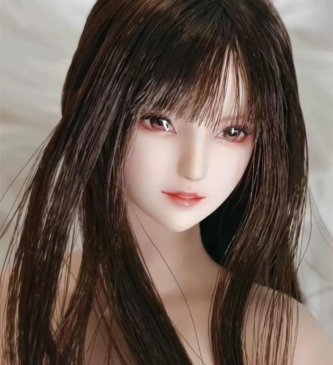 1/6 フィギュア ヘッド FF ティファモデル 閉眼セクシーフェイス