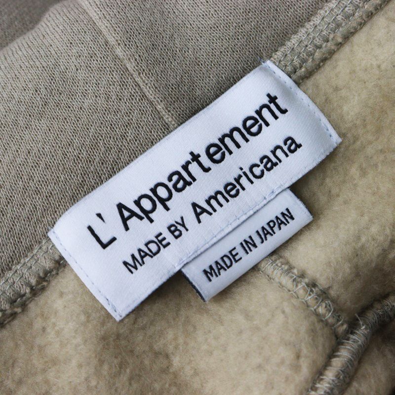 美品✨Americana カレッジパーカー　ベージュ グレー　Lサイズ デバイス DEVICE オーバーサイズ カレッジロゴ ルーズ