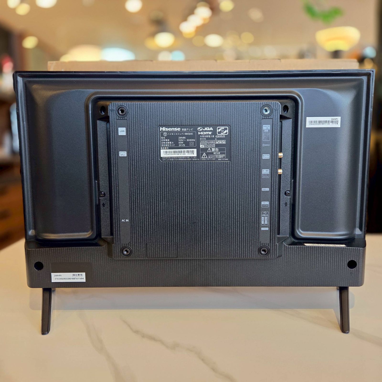 極美品・高年式】Hisense ハイセンス 24V型 液晶テレビ 2025年製