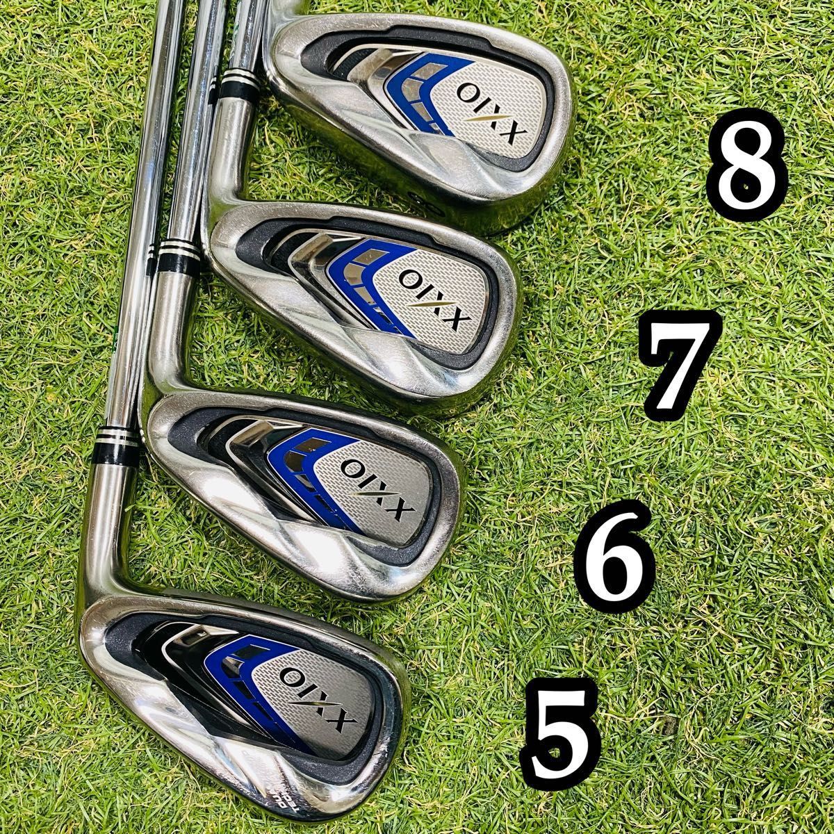 【良品】豪華8本 9代目ゼクシオ XXIO9 メンズアイアンセット R 良品】豪華8本 9代目ゼクシオ XXIO9 メンズアイアンセット R