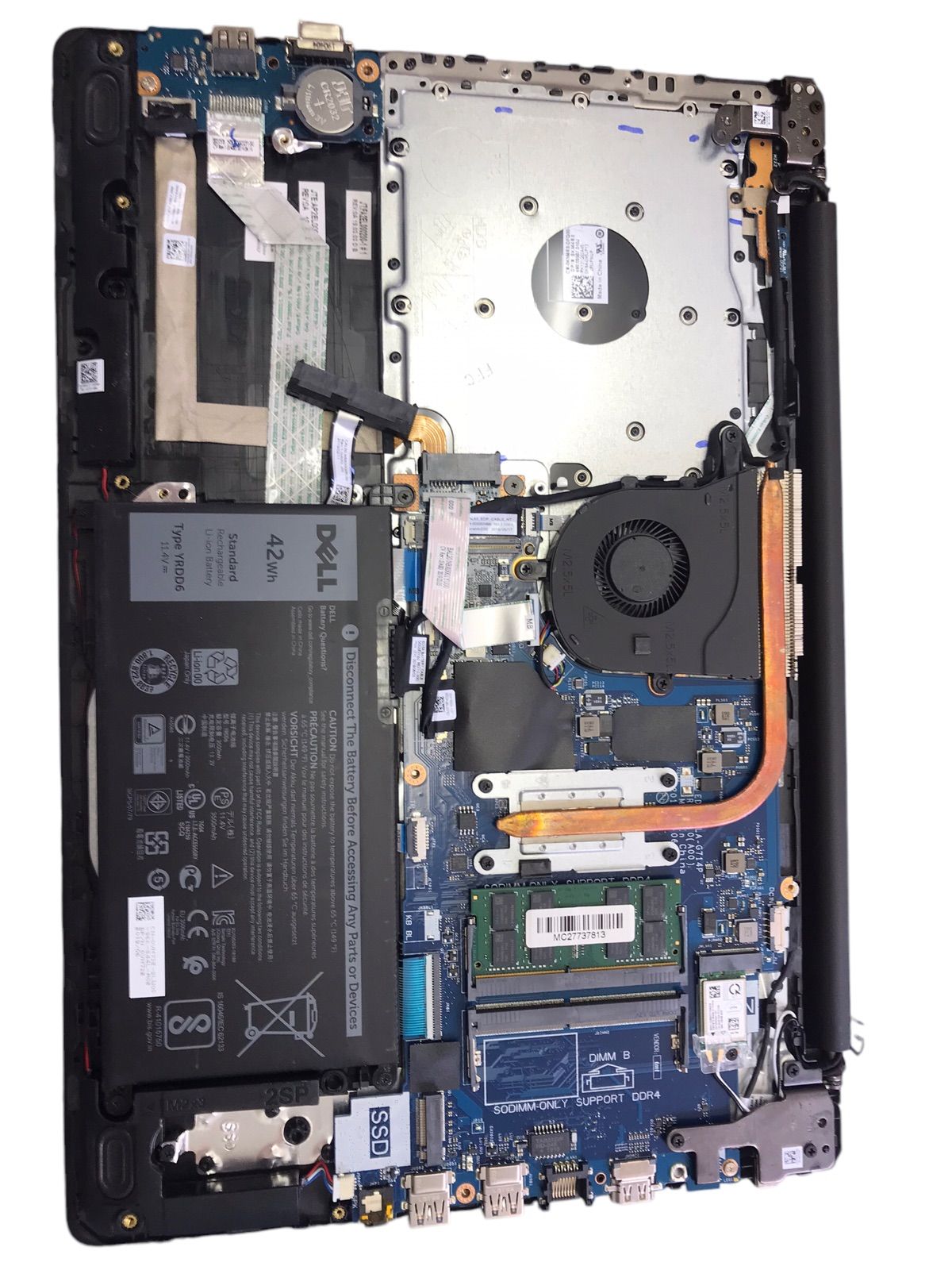 ジャンク】DELL Vostro 15 3000/CPU Core i3-7020U@2.3GHz