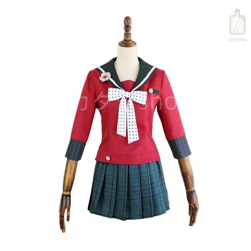 ニューダンガンロンパV3 春川魔姫 はるかわまき 保育員 風 コスプレ衣装 イベント 演出服 変装 COS Cosplay