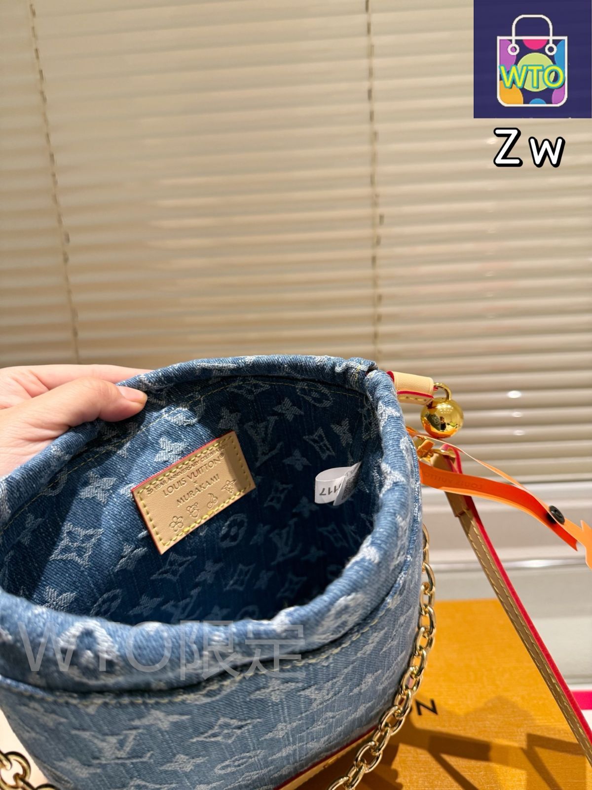 【ポイントに◎】Louis Vuitton ナノ・ノエ デニムバッグ 今日特価】LV Denim Nano No? ルイヴィトン デニム ナノノエ-WTO