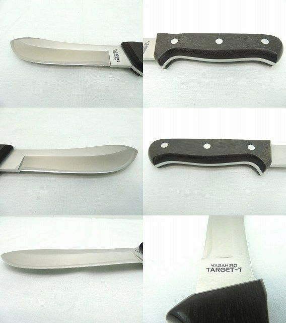 MASAHIRO TARGET-7 正広 ターゲット7 アウトドアーナイフ　シース付き Yahoo!オークション -「masahiro target」の落札相場・落札価格