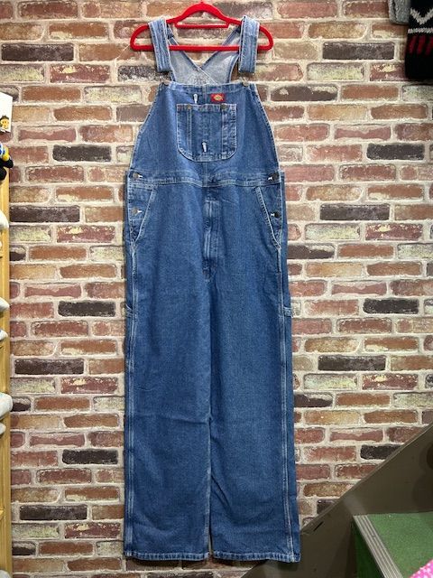 DICKIES ディッキーズ DK8396 INDIGO BIB OVERALL WA(STONE WASHED) Size 36 希望小売価格￥12,980-（税込）__