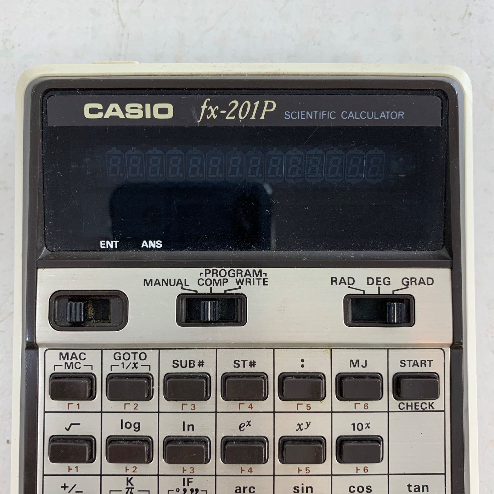 昭和50年代のカシオ電卓 昭和50年代のカシオ電卓