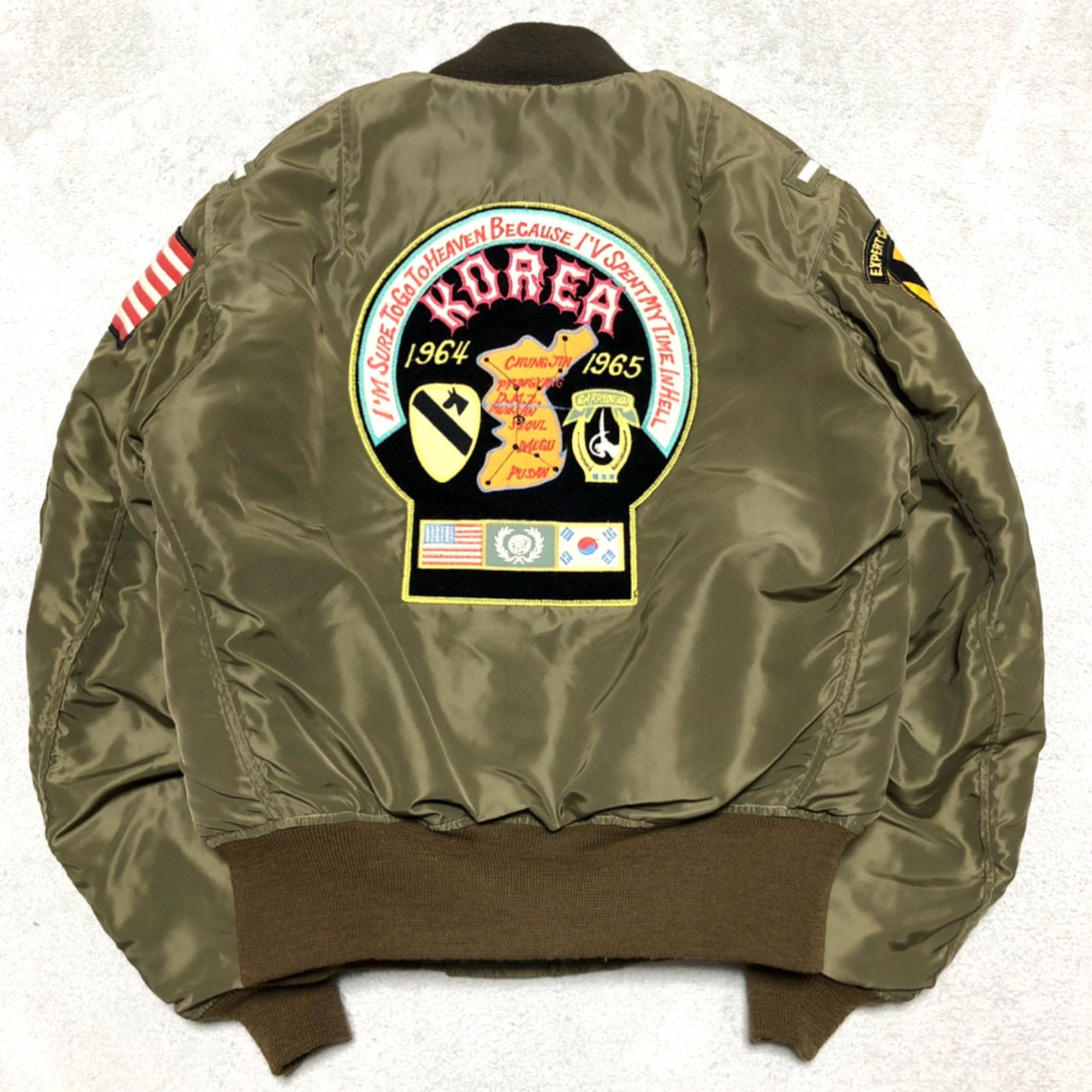 BUZZ RICKSON'S B-15C フライトジャケット M品番 ワッペン CROWN