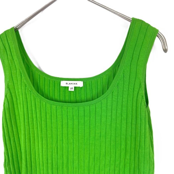 BLAMINK ブラミンク リブ タンクトップ ブラミンク BLAMINK リブタンクトップ M C 16G RIB TANK NSL コットン