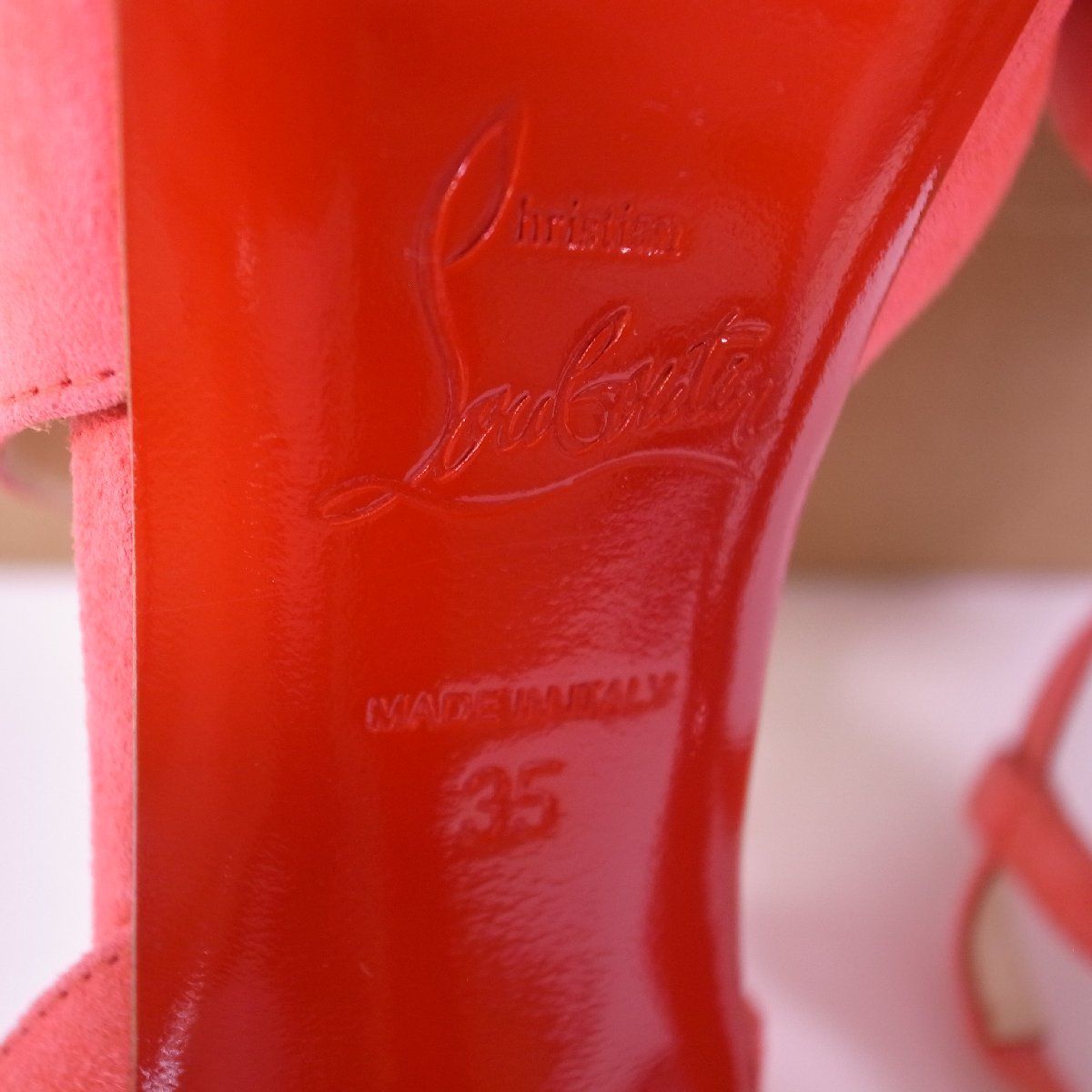 Christian Louboutin クリスチャン・ルブタン スエード ハイヒール
