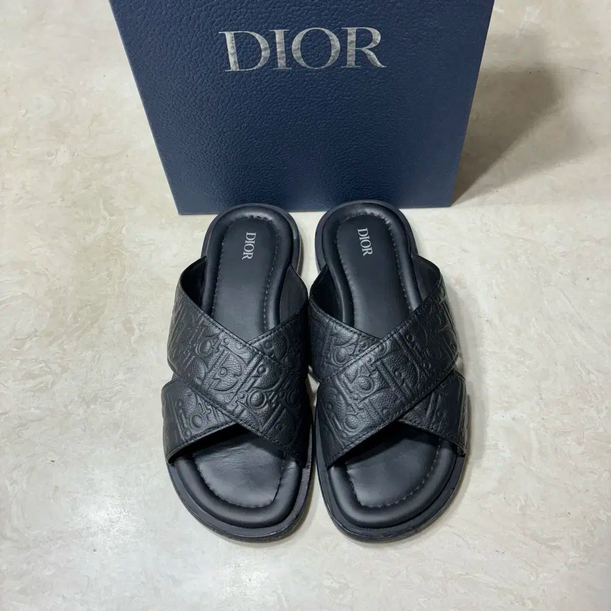 44 DIOR(ディオール) オブリーク エイリアス サンダル スリッパ