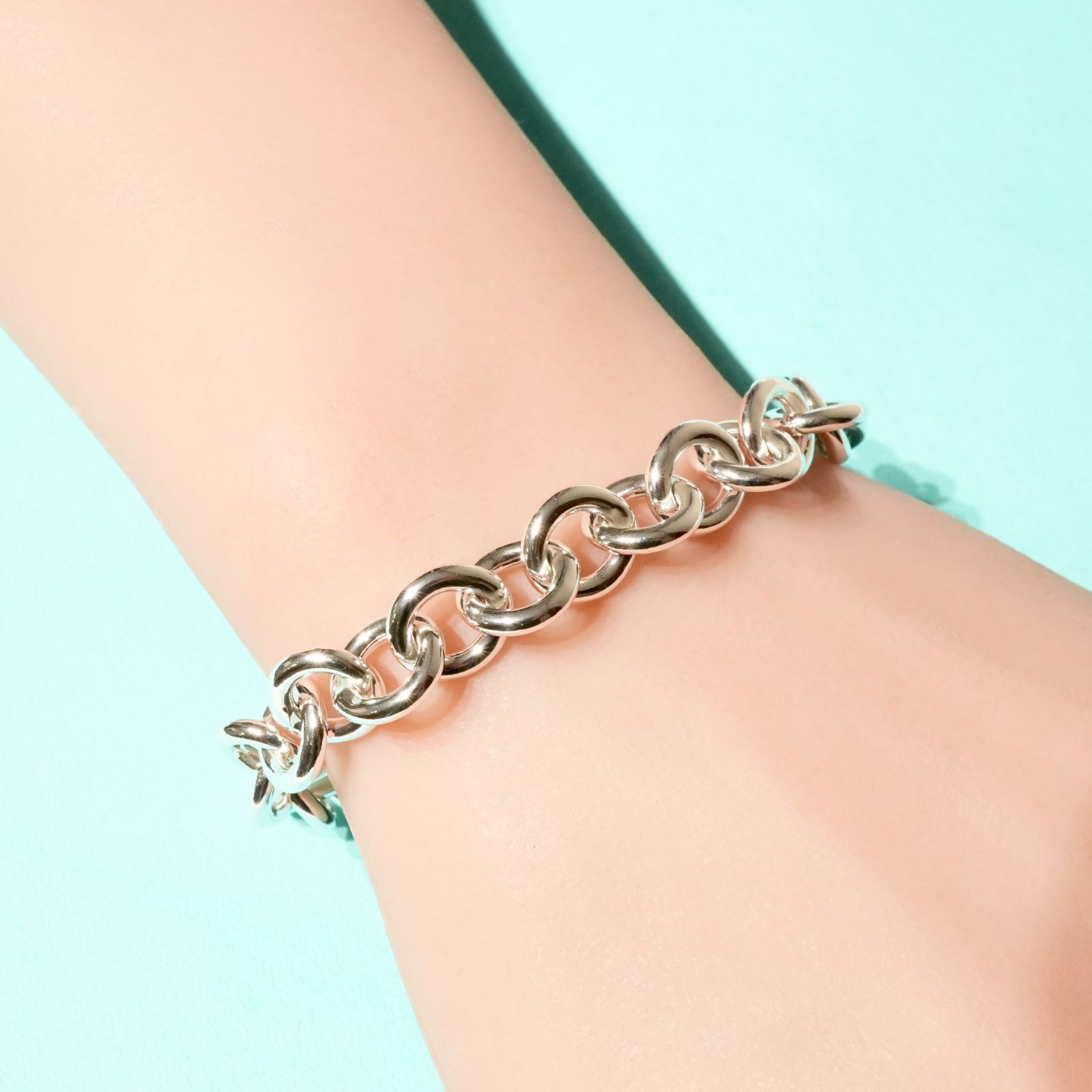 TIFFANY&Co. ブレスレット ティファニー ドーナツ シルバー 箱