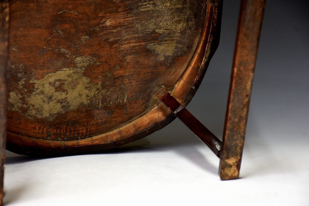 朝鮮美術　李朝家具　　ソバン　時代物 Antique Sam's Collection 花紋李朝膳 海州盤 ソバン ヘジュバン