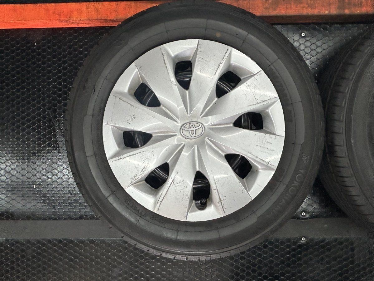 YOKOHAMA BluEarth S73AV 165|70R14 夏タイヤ TOYOTA トヨタ 純正ホイール 14インチ 5J4HPCD100 パッソ ポルテ ヴィッツ等 STO042