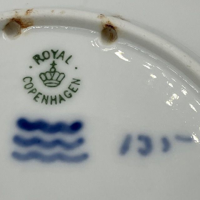 ロイヤルコペンハーゲン イヤープレート 1912年 「Elderly Couple by