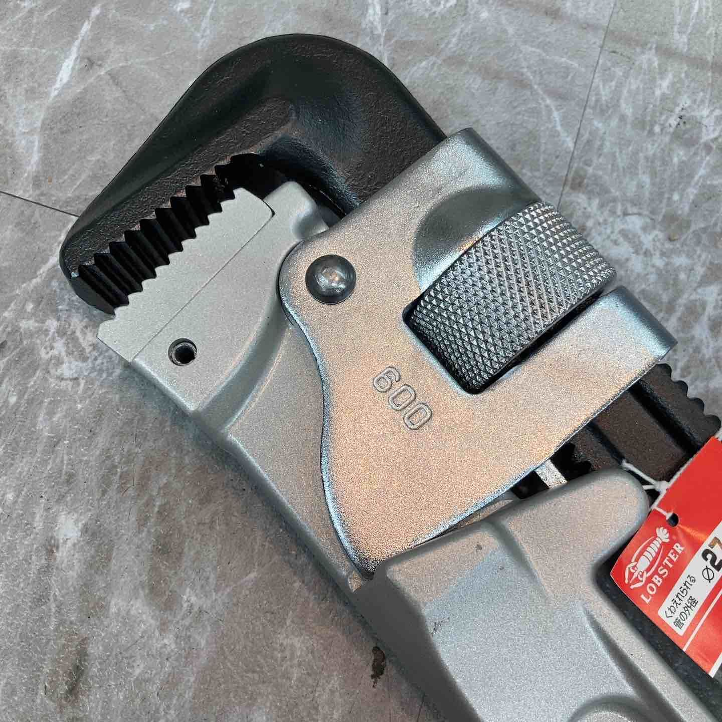 ロブスター アルミパイプレンチ 600mm APW600 ロブテックス エビ 八潮店