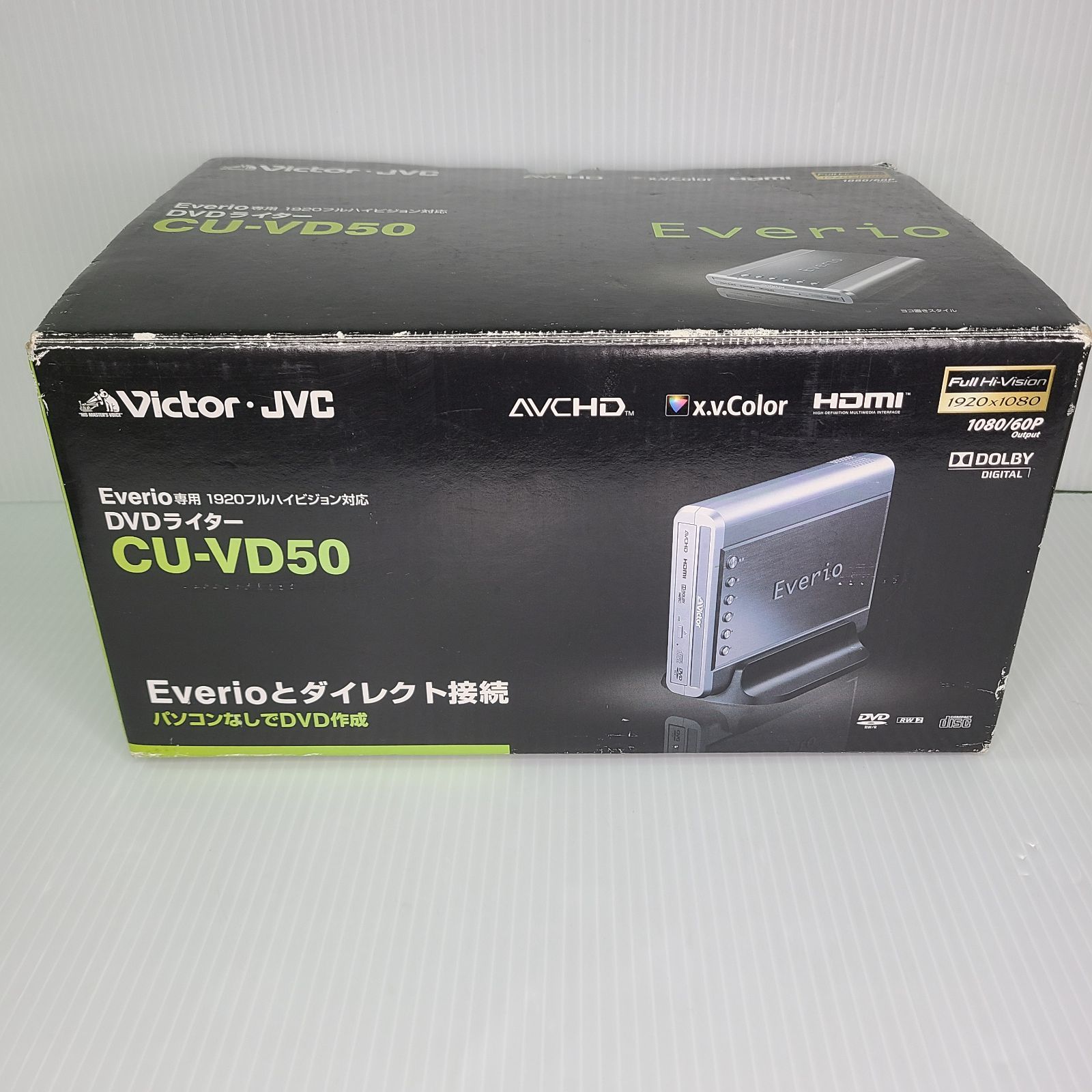 Victor ・ JVC Everio 専用 DVDライター CU-VD50