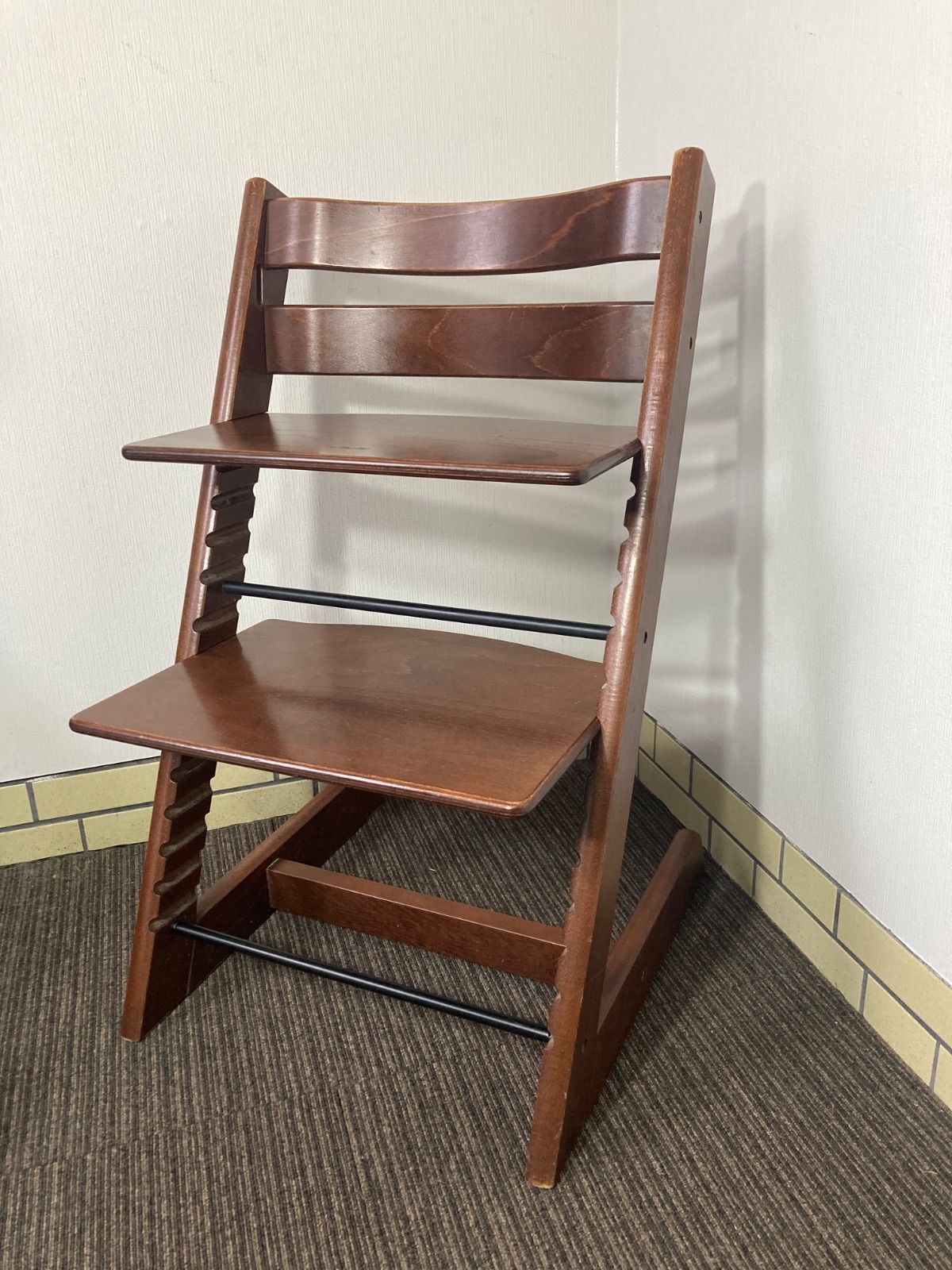 STOKKE ストッケ トリップトラップ ウォールナットブラウン 工具付
