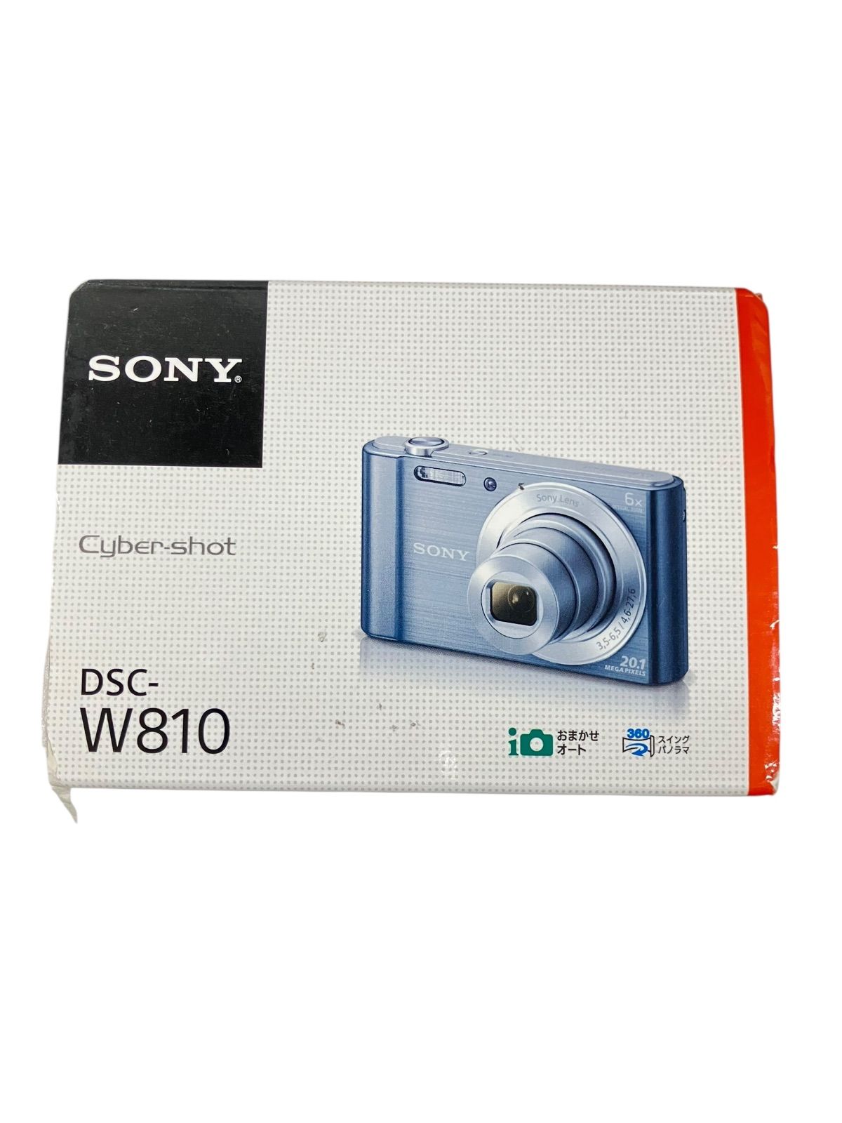 極美品|SONY Cyber-shot W810 光学6倍 シルバー ソニー 極美品|SONY Cyber-shot W810 光学6倍 シルバー ソニー