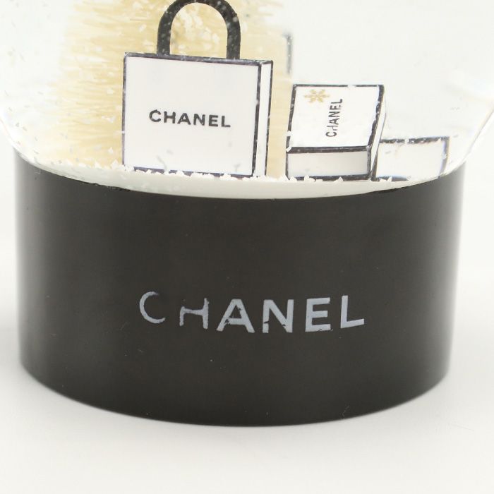 CHANEL シャネル スノードーム ブランド雑貨 ガラス