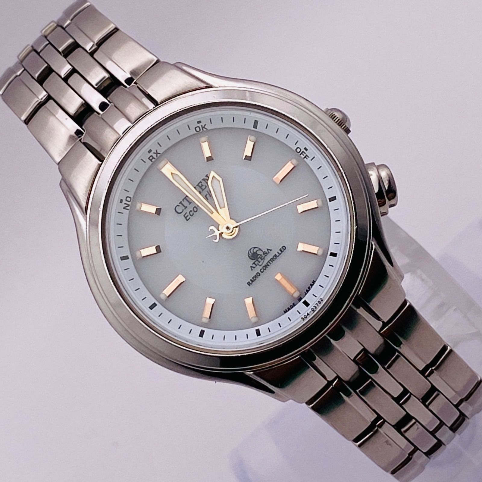 稼動品 CITIZEN Eco-Drive ATTESA RADIO CONTROLLED GN-4W-S / シチズン エコドライブ アテッサ / 電波ソーラー / 腕時計 T305）良品 稼動品 CITIZEN シチズン 電波ソーラー ECO-DRIVE ATTESA