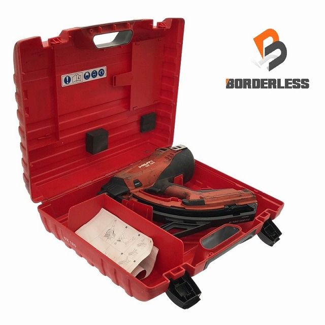 ☆中古品☆HILTI ヒルティ ガス式鋲打ち機 GX120 ケース付