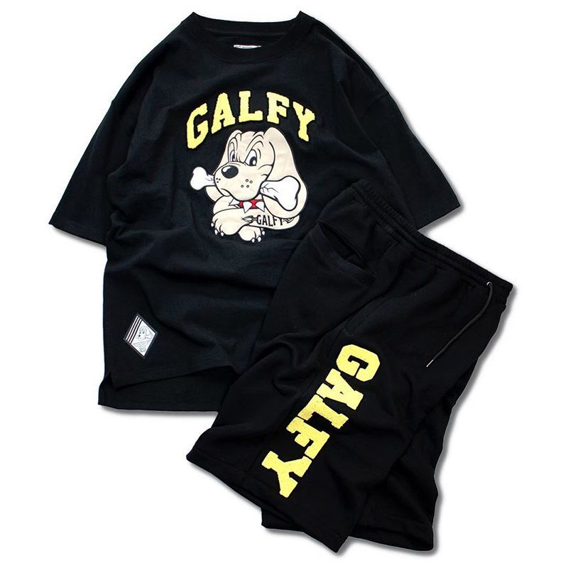 ガルフィー 半袖Tシャツ ハーフパンツ セットアップ 122035 garfy