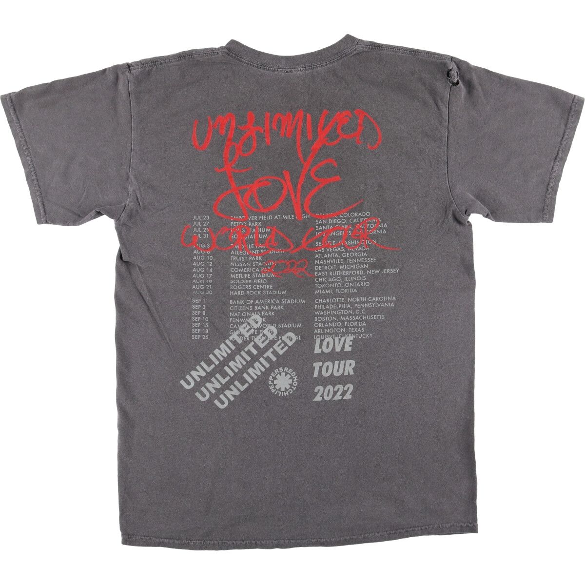 古着 RED HOT CHILI PEPPERS レッドホットチリペッパーズ バンドT