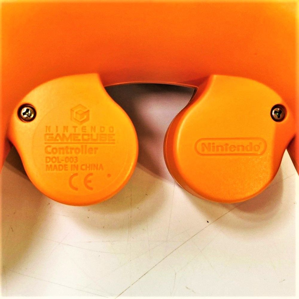 美品 任天堂 GC GAMECUBE コントローラー オレンジ 後期型 DOL