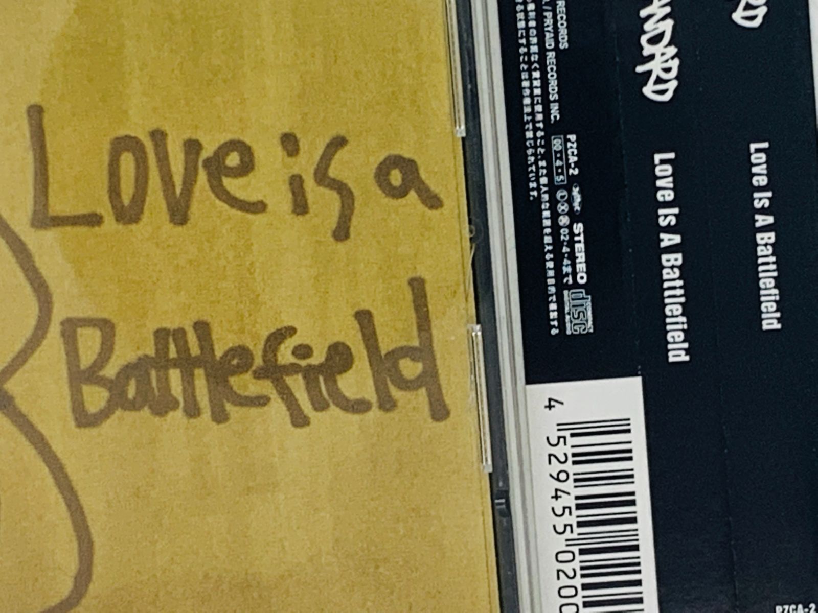 CD HI STANDARD LOVE IS A BATTLEFIELD / ハイスタンダード / This Is