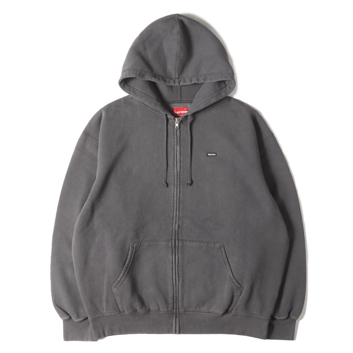 Supreme パーカー XXL ブラック/グレー org.jpg